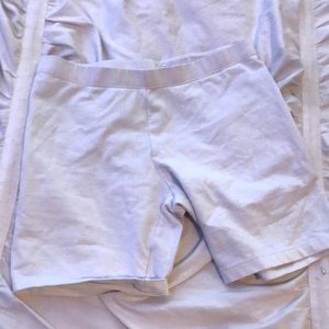 white cute shorts super comfortable